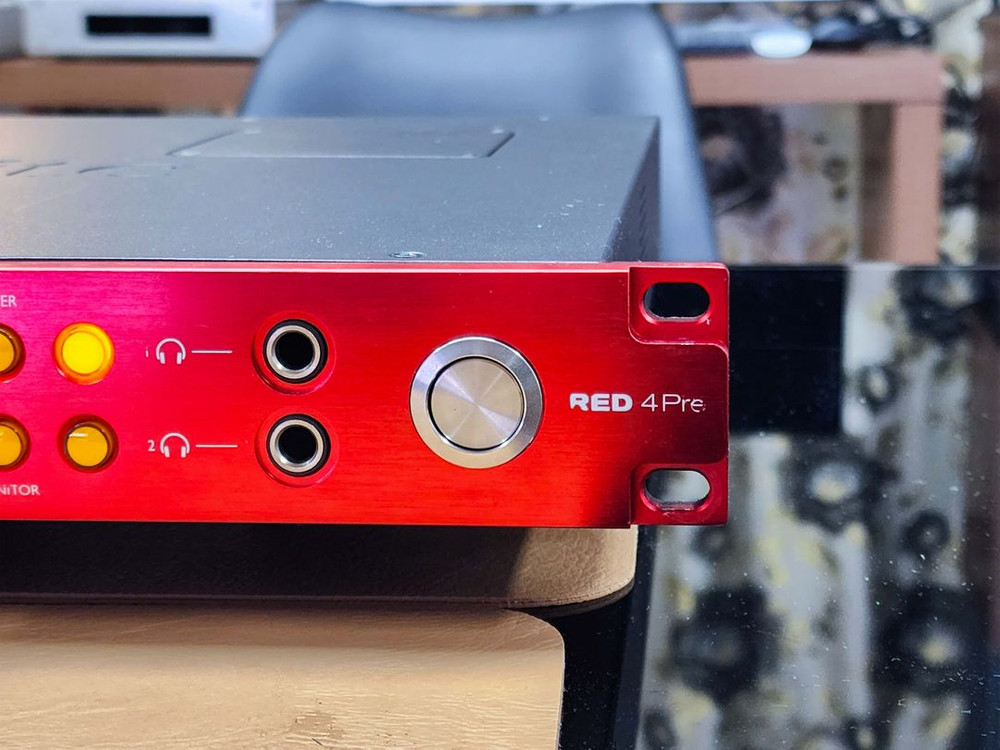 Focusrite Red 4Pre 플래그십 오디오 인터페이스 (상태 최상) 이미지