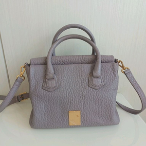 쿠론 라벤더 가죽백