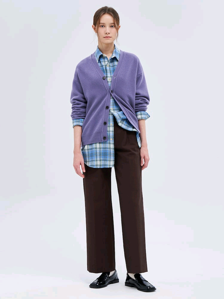 오라리 캐시미어 가디건--1