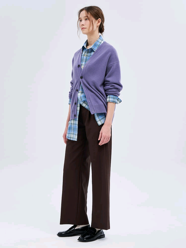 오라리 캐시미어 가디건--3