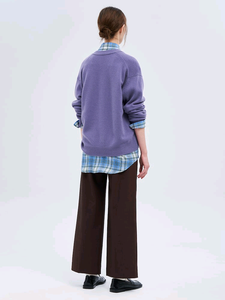 오라리 캐시미어 가디건--4