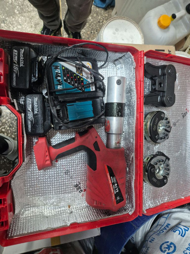 유압 압착기 세트--3