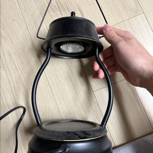 [판매] 감성 뿜뿜 블랙 캔들 워머 (할로겐 전구 포함)