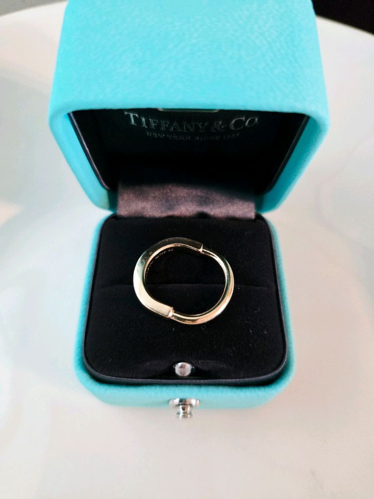 (설 특가 110만원 → 98만원) 티파니앤코 락 링 반지 18k 옐로골드 (국내 정품) Tiffany & Co.--9