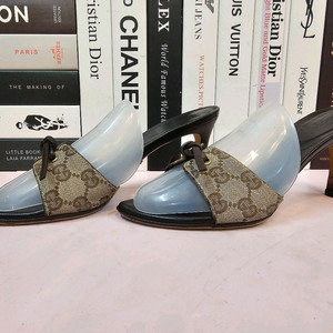 구찌 여성 샌들 힐 슬리퍼 230