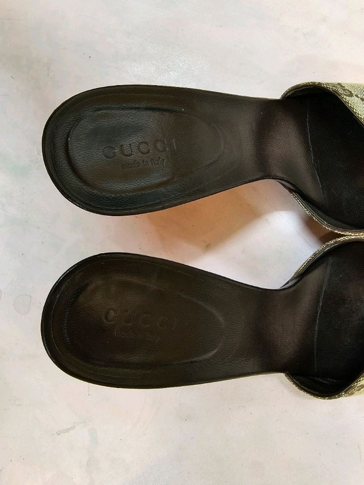 구찌 여성 샌들 힐 슬리퍼 230--5