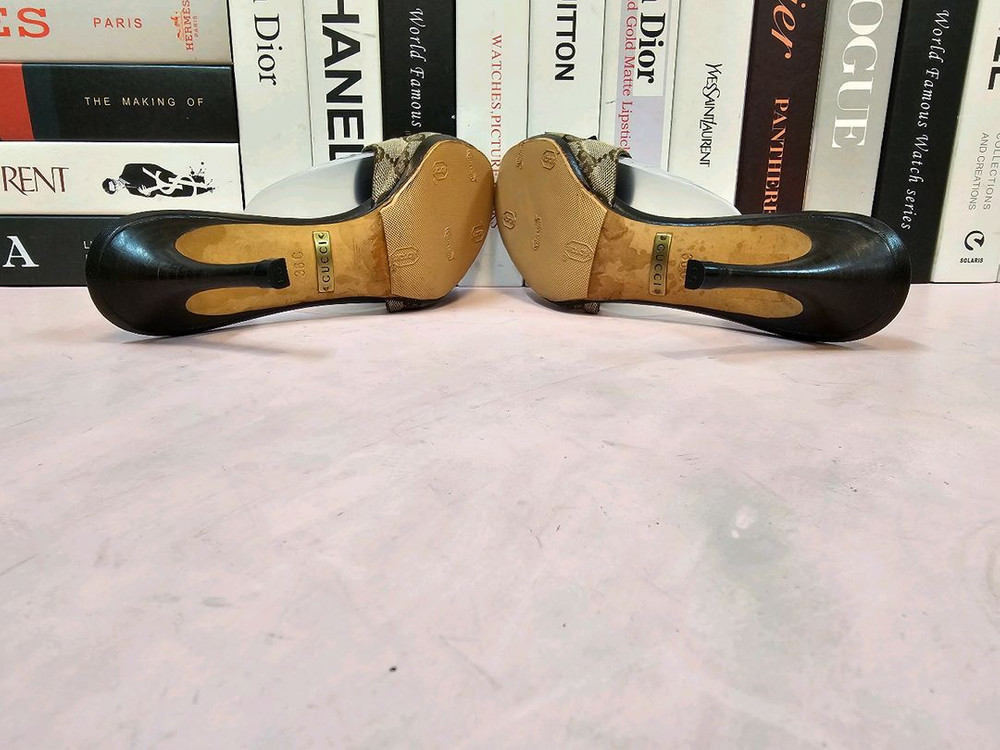 구찌 여성 샌들 힐 슬리퍼 230--7