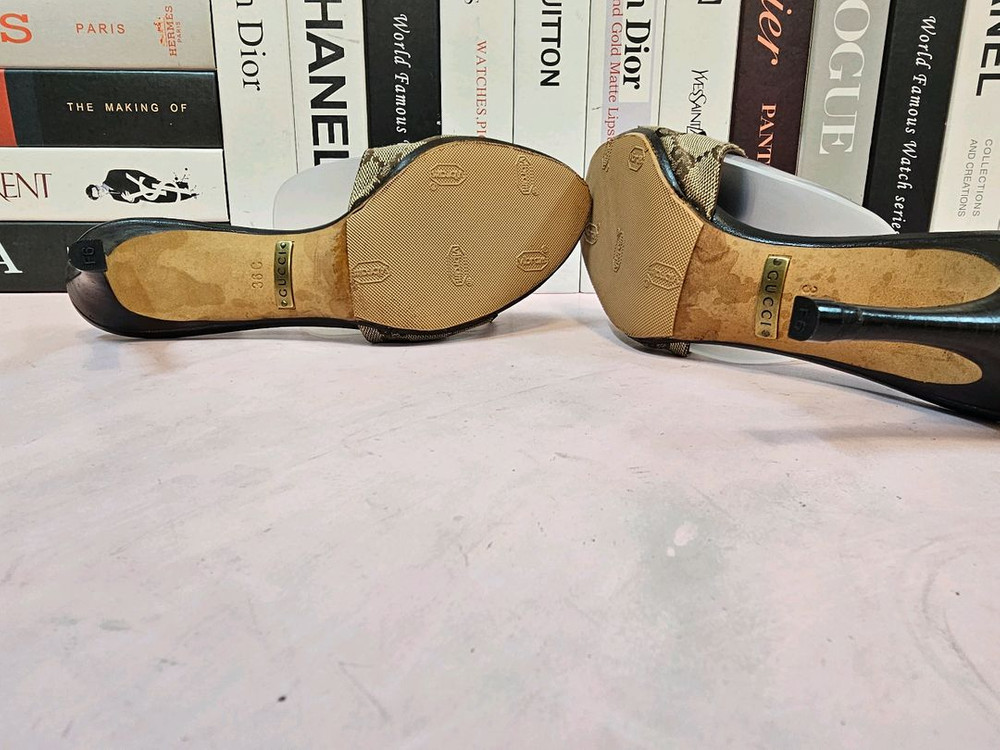 구찌 여성 샌들 힐 슬리퍼 230--8