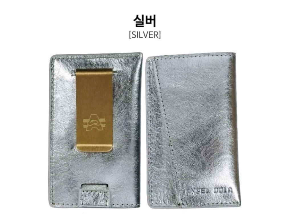 월렛 지갑 소가죽 머니크립 미니 이미지