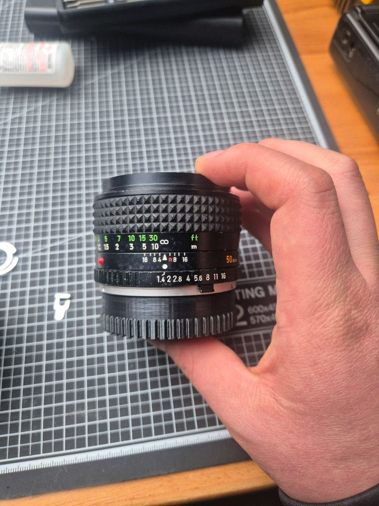 미놀타 PG 50mm f1.4 단렌즈 이미지