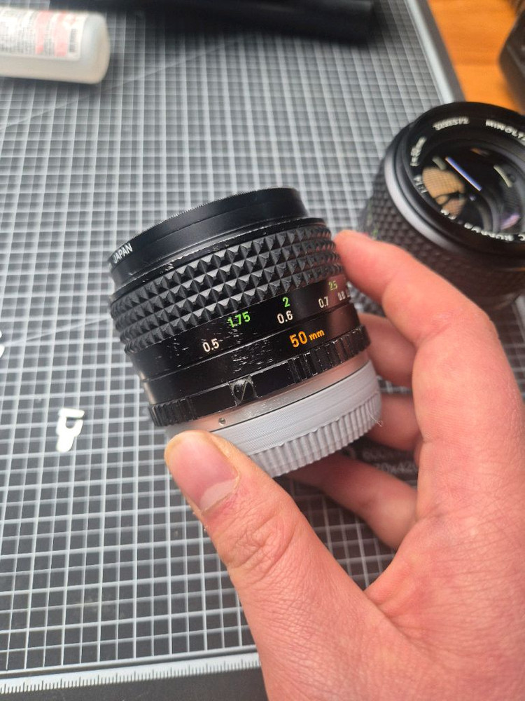 미놀타 PG 50mm f1.4 단렌즈 이미지