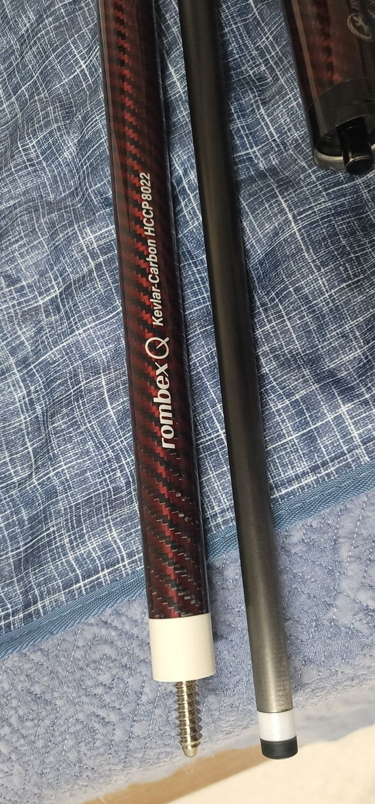 [판매완료] 당구 개인큐 / 롬벡스 카본큐 케블라 이미지