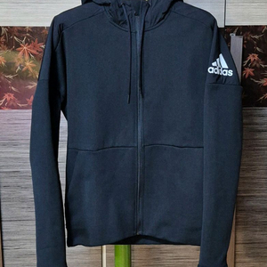 아디다스 후드 집업 / 남성용 95(M) / 검정색