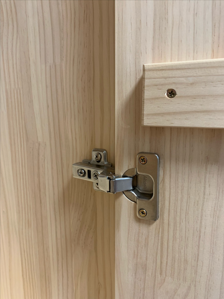 솜트리 원목베이비 옷장,서랍장 세트 (그레이/화이트)--2