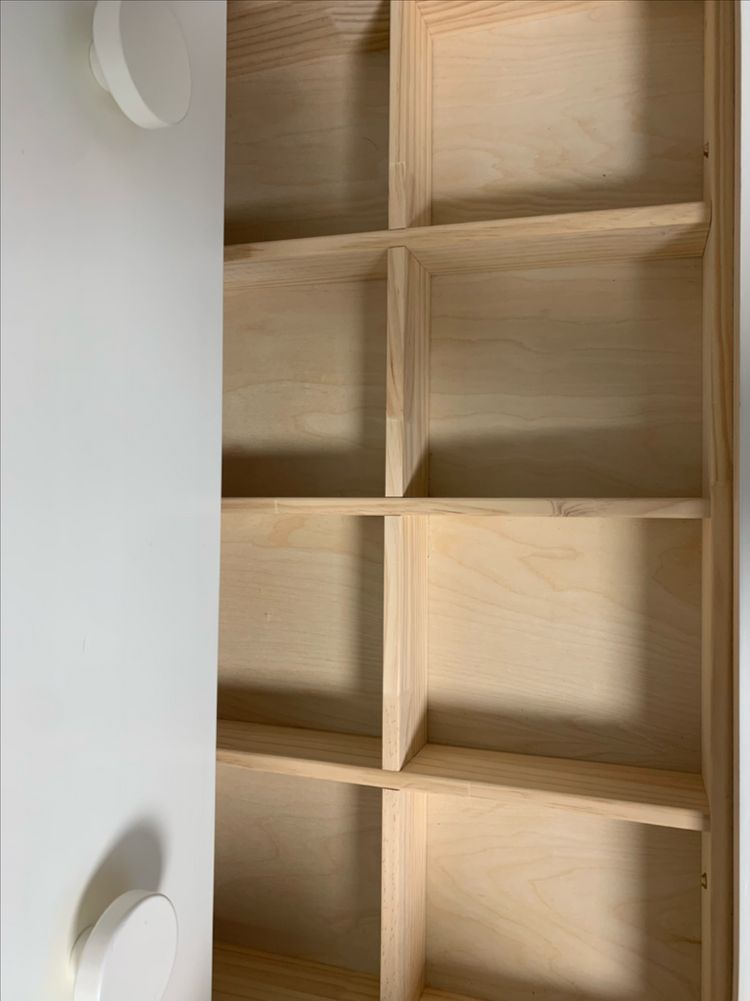 솜트리 원목베이비 옷장,서랍장 세트 (그레이/화이트)--3