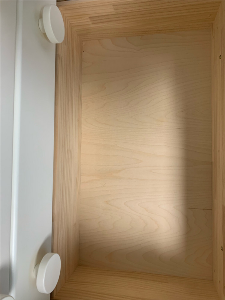 솜트리 원목베이비 옷장,서랍장 세트 (그레이/화이트)--4