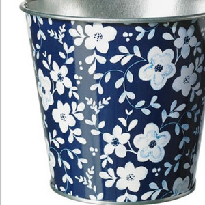 이케아 빈티지 양철 화분 바스켓