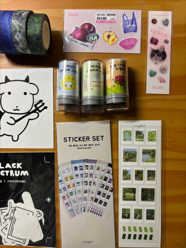 히나쿠우 산리오 포차코 클리오 키링 띠부씰 스티커 다꾸 마테 쿠똥이 밍키트 가나디 롬앤 스누피 우드스탁 피규어 키링 이미지