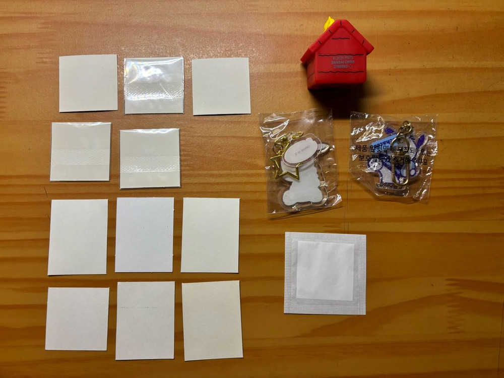 히나쿠우 산리오 포차코 클리오 키링 띠부씰 스티커 다꾸 마테 쿠똥이 밍키트 가나디 롬앤 스누피 우드스탁 피규어 키링 이미지