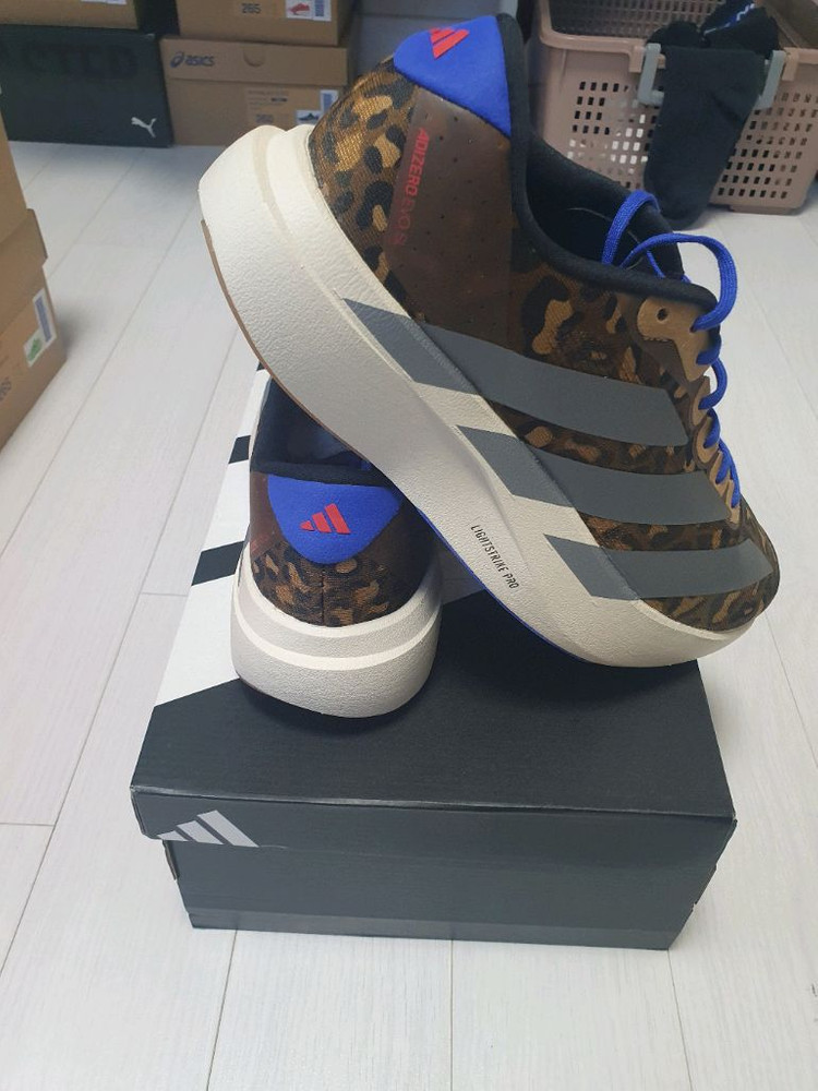 새 상품) evo sl 에보 sl 에보 슬 레오파드 러닝화 265m화려한 색상 좋아하시는분 새상품 입니다--3