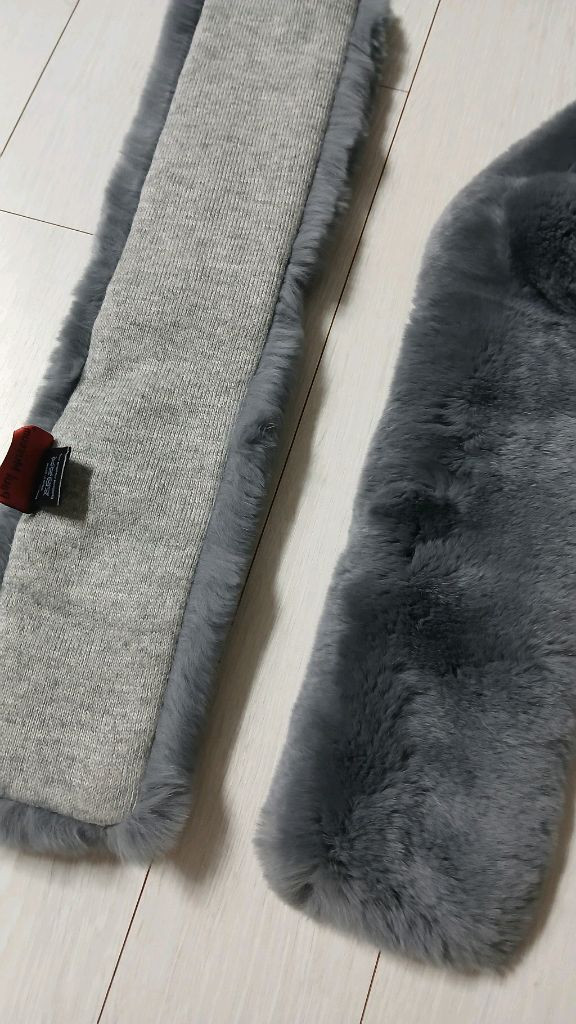 밍크 렉스 퍼 목도리(새상품급)--2