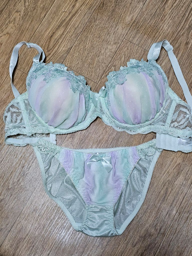 일본속옷 프린세스 공주풍 레이스 브라 팬티 세트 F85 이미지