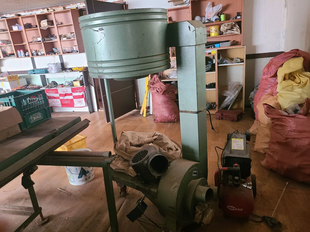 씽크대 제작용 목공기계 세트 이미지