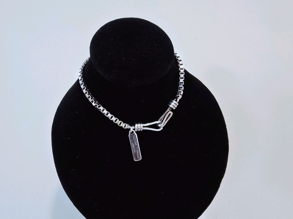 매듭실버팔찌--1