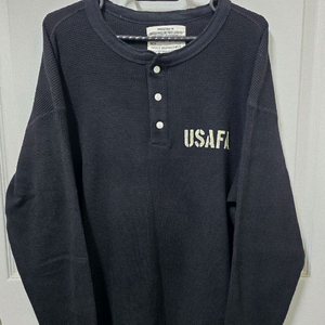 디스커스애슬레틱 USAFA 와플 헨리넥 L사이즈