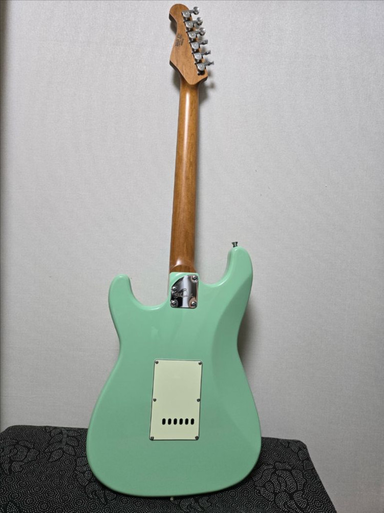 벤티볼리오 ps200h 입문용 일렉기타 민트색--1