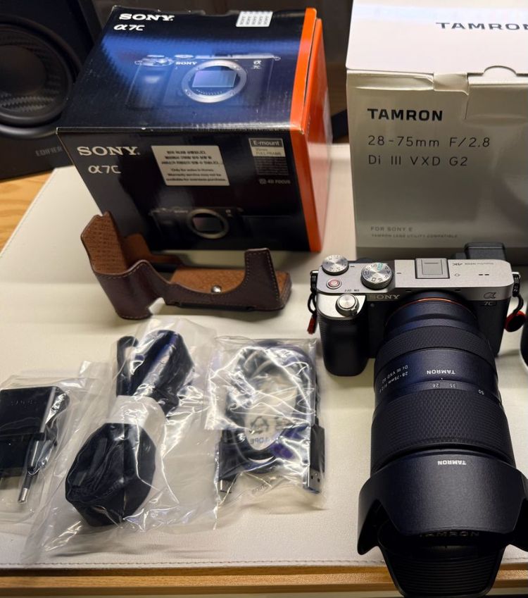 소니 A7C 실버 바디, 탐론 28-75mm G2--0