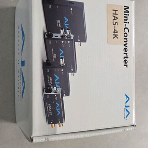 새상품 AJA HA5 4K SDI 컨버터