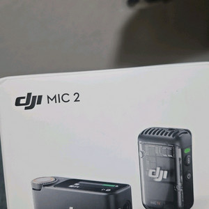 (새상품)DJI MIC2 (송신기1 수신기1)무선 마이크세트