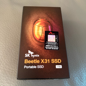 미개봉 SK하이닉스 Beetle X31 SSD 1TB