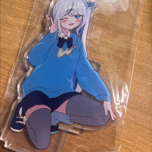 스텔라이브 아오쿠모 린 교복 비공식 아크릴스탠드