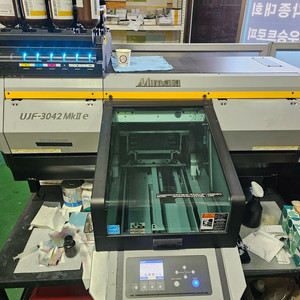 마카스 uv프린터 미마키3042 대전