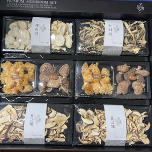 노불림 버섯 모음 5종 세트