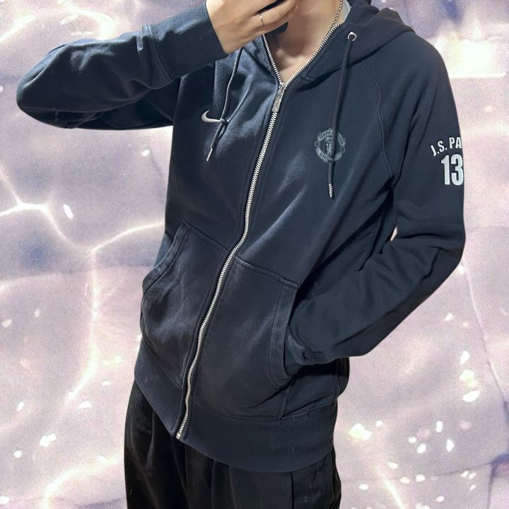 나이키 맨체스터 유나이티드 맨유 박지성 후드집업 블랙 M--1