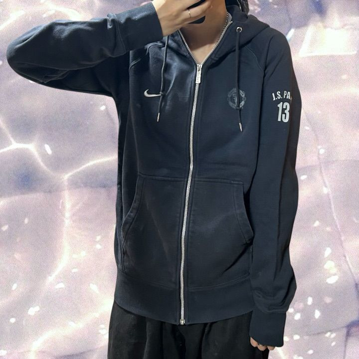 나이키 맨체스터 유나이티드 맨유 박지성 후드집업 블랙 M--3