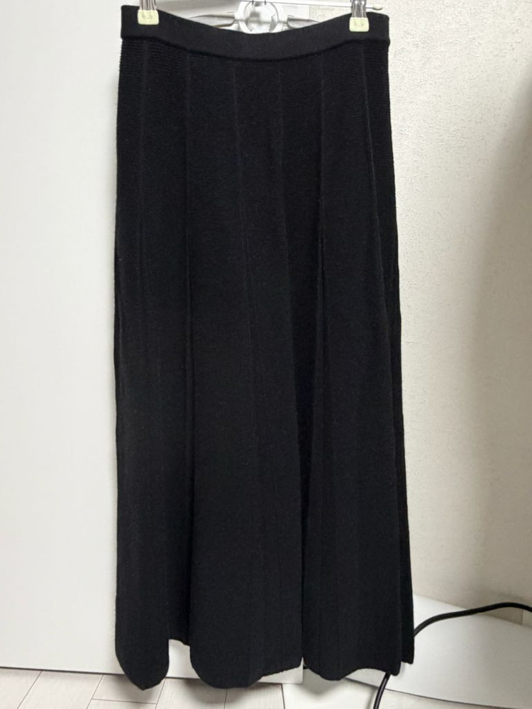 유메르 안플리츠 니트 스커트 F--1