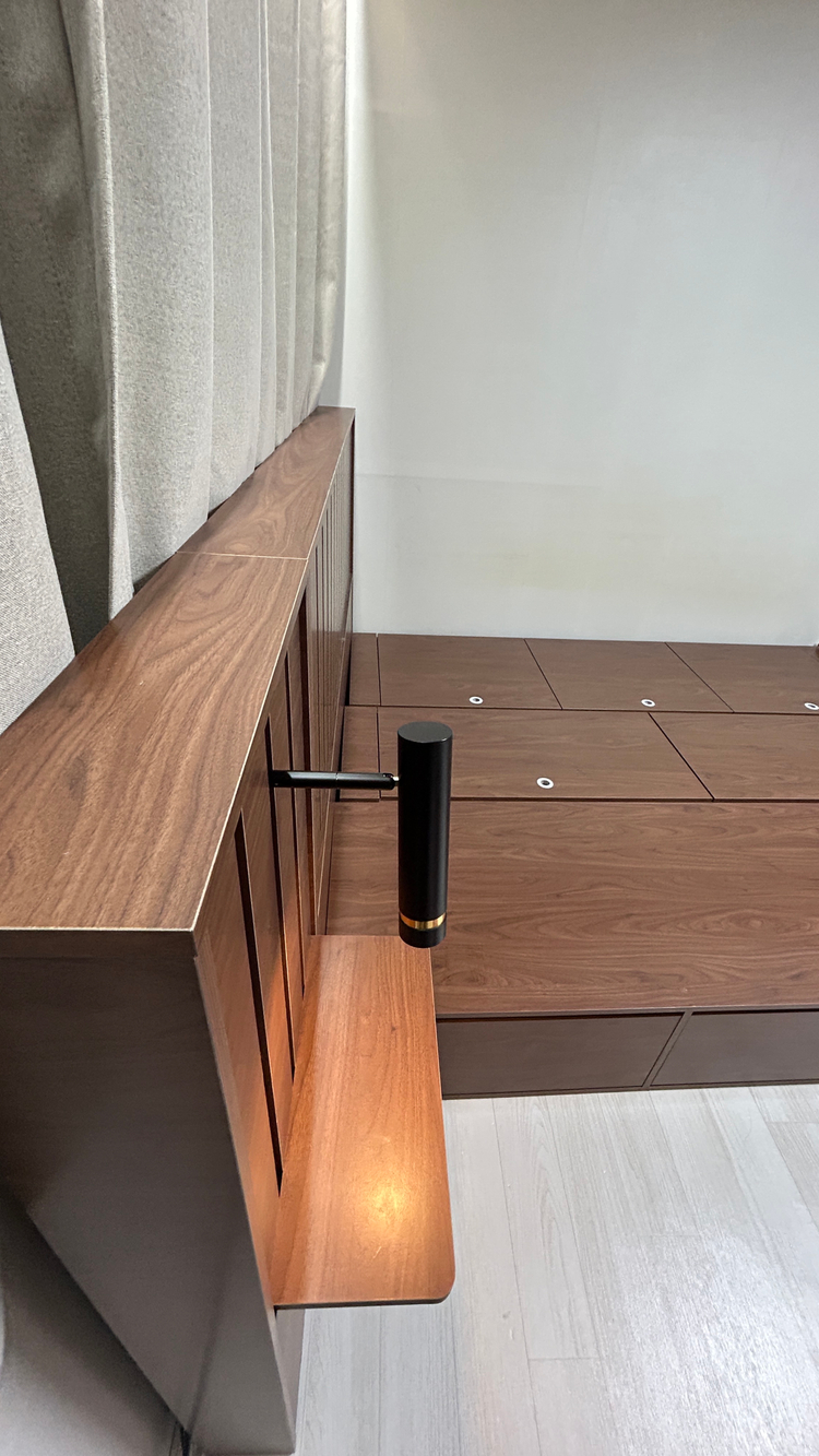 (포항)삼익가구 호텔식 수납형 프레임 퀸사이즈--3