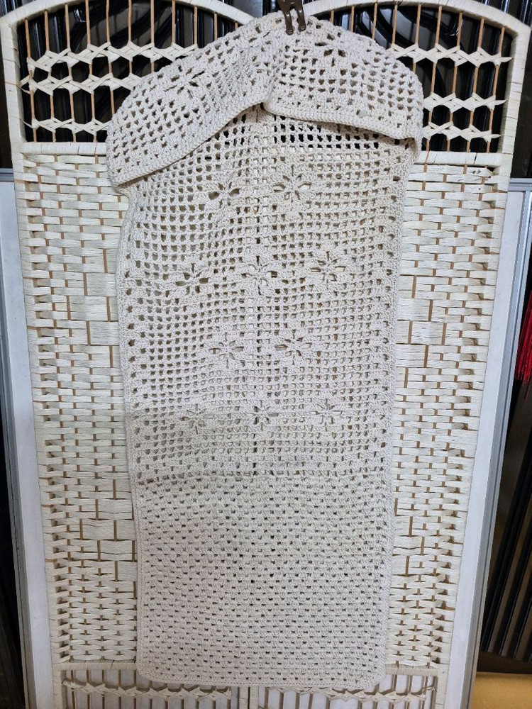 손뜨게 면소재자동차운전석커버프리 이미지