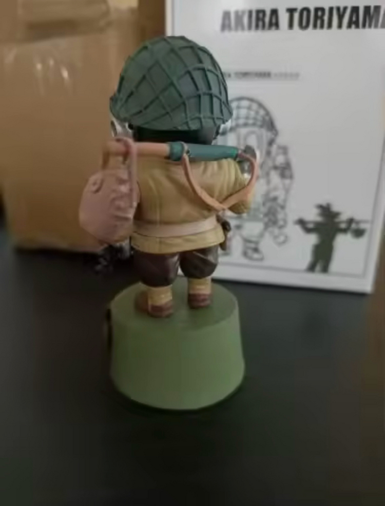 드래곤볼 기념품 피규어+캐릭터도감 씰--3