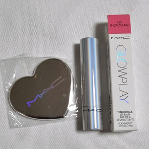 [새상품] 맥 글로우 플레이 텐더토크 립 밤+하트 거울
