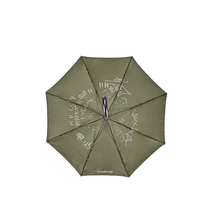 스타벅스 다양한 디자인의 장우산 미사용 새상품 이미지