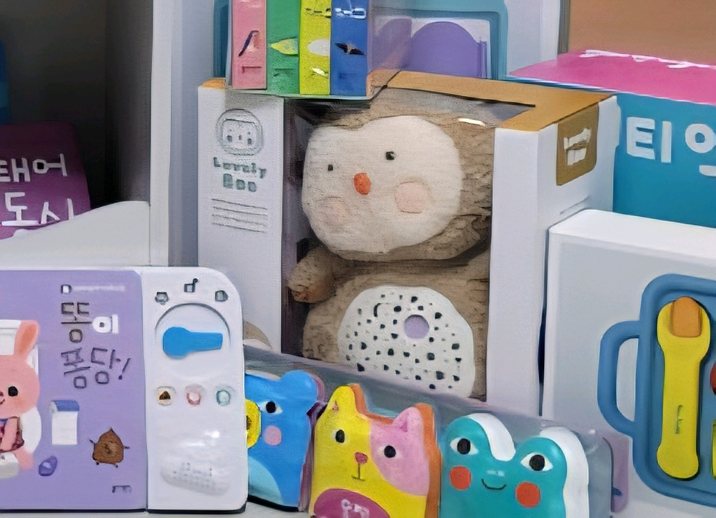 블루래빗 러블리 부 수면등 수면램프 애착인형--3