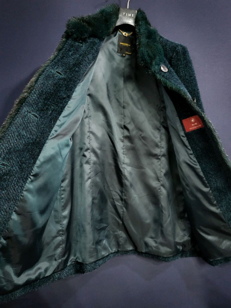 크로커다일 수리알파카 머스카렛 트리밍 자켓--5