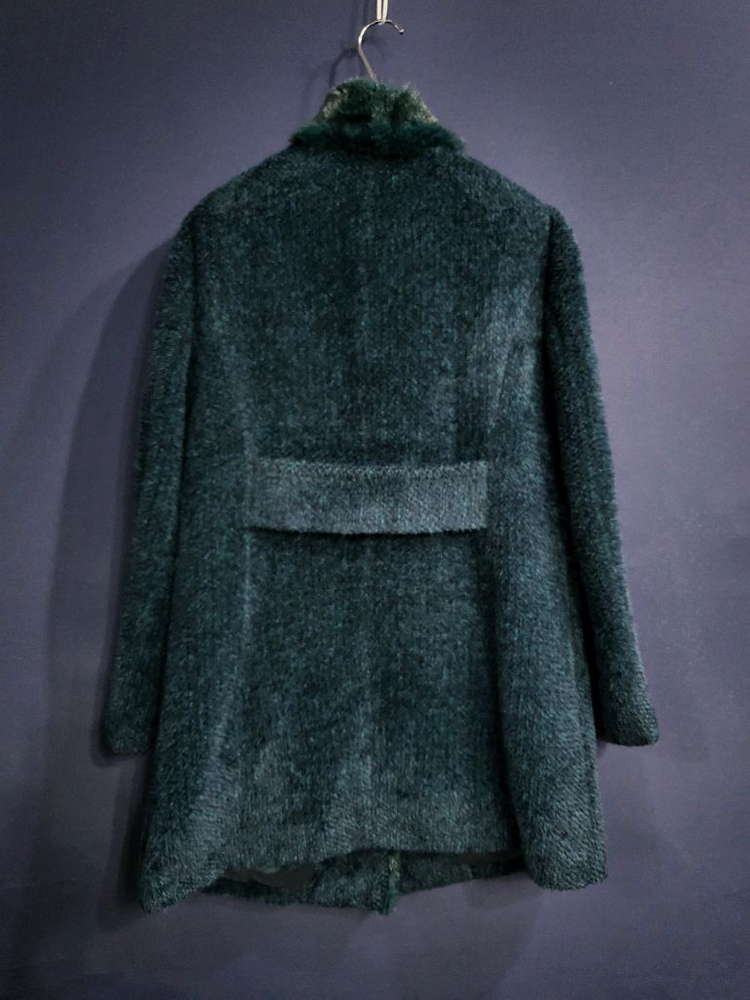 크로커다일 수리알파카 머스카렛 트리밍 자켓--6