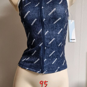 데님 반팔 래쉬가드