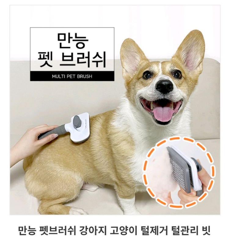 강아지 장난감 + 커먼하우스 만능펫 브러쉬 빗 + 배변 봉투 (+리필)--1